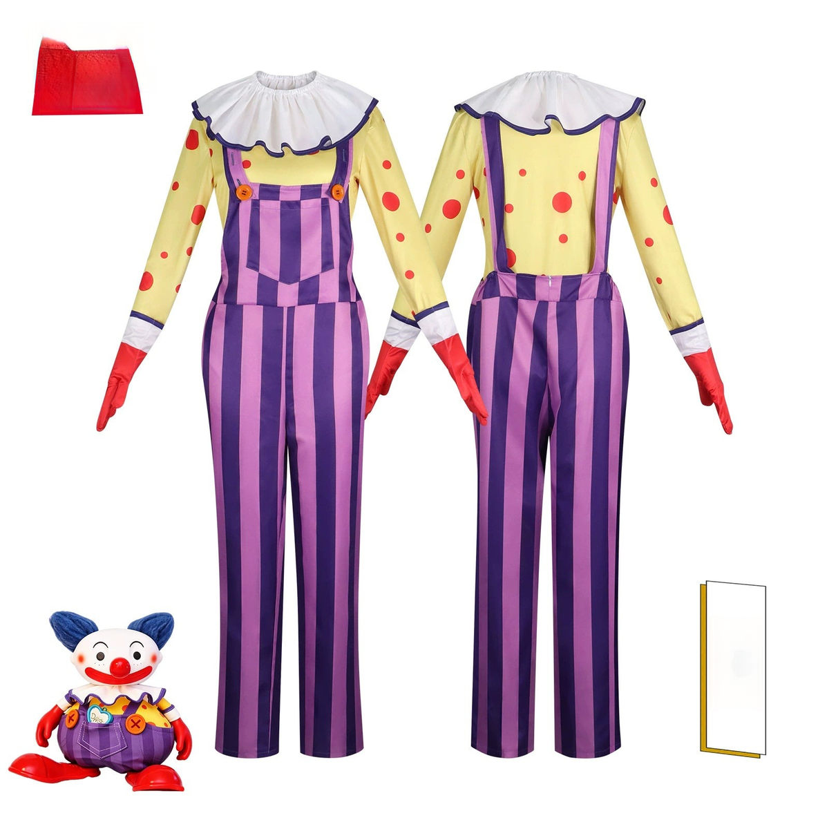 Clang Clang Toy Story Clown Outfit Cosplay Kostuem Damen
