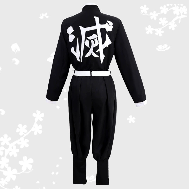 Neun Säulen Demon Slayer Jäger-Uniform Cosplay Kostuem Damen Mehrfarbig