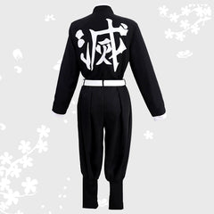 Neun Säulen Demon Slayer Jäger-Uniform Cosplay Kostuem Damen Mehrfarbig