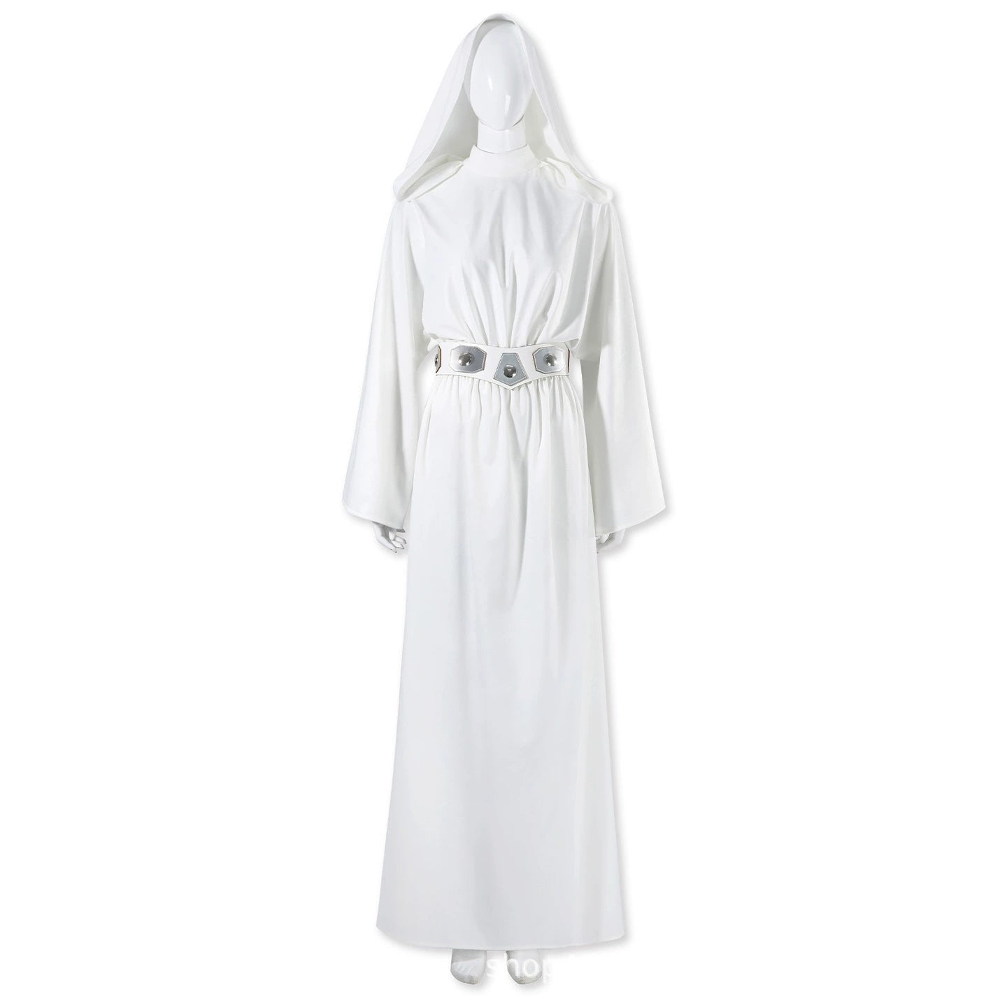 Princess Leia Star Wars Weisses Gewand Cosplay Kostuem Damen