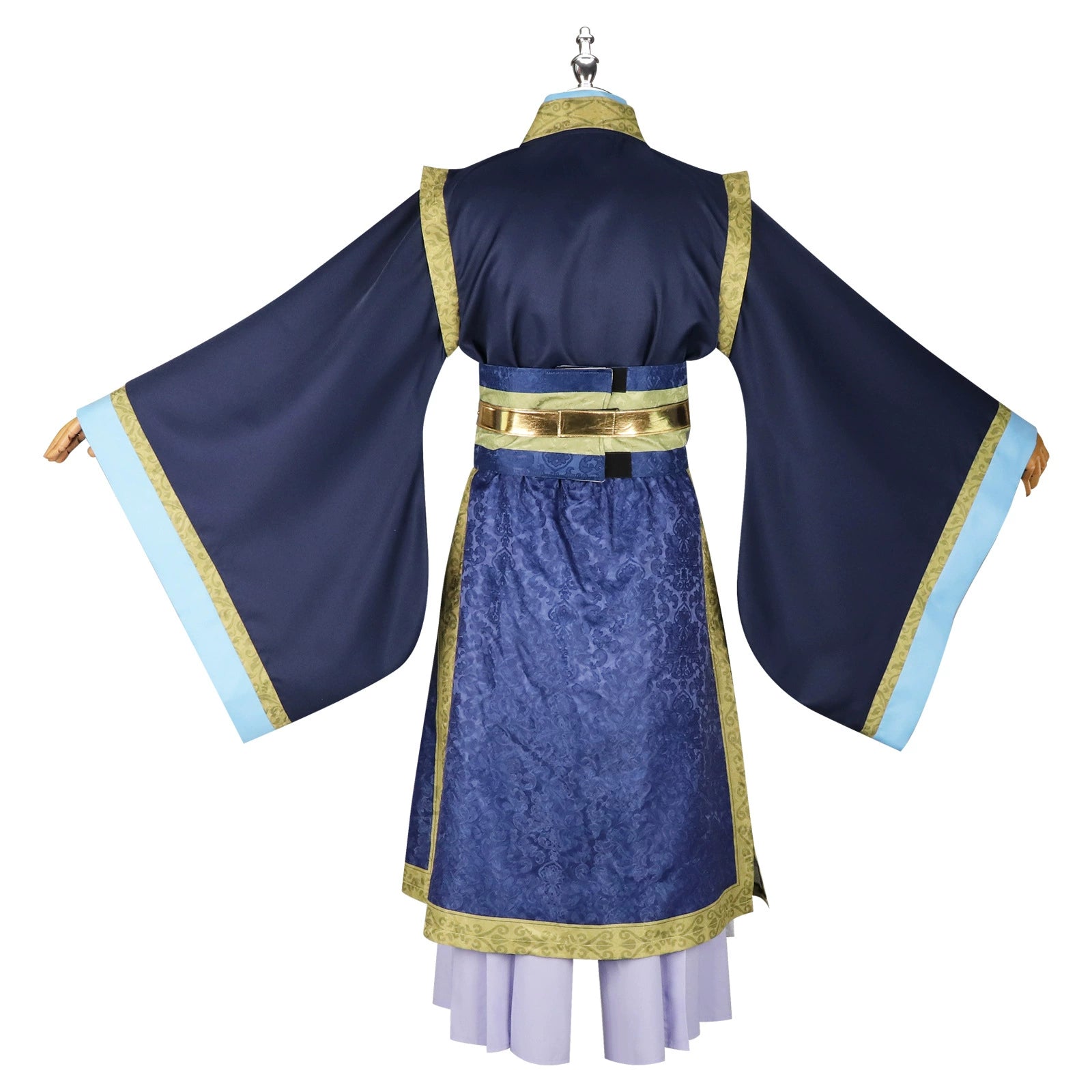 Jinshi The Apothecary Diaries Bankett-Gewand Cosplay Kostuem Damen Dunkelblau