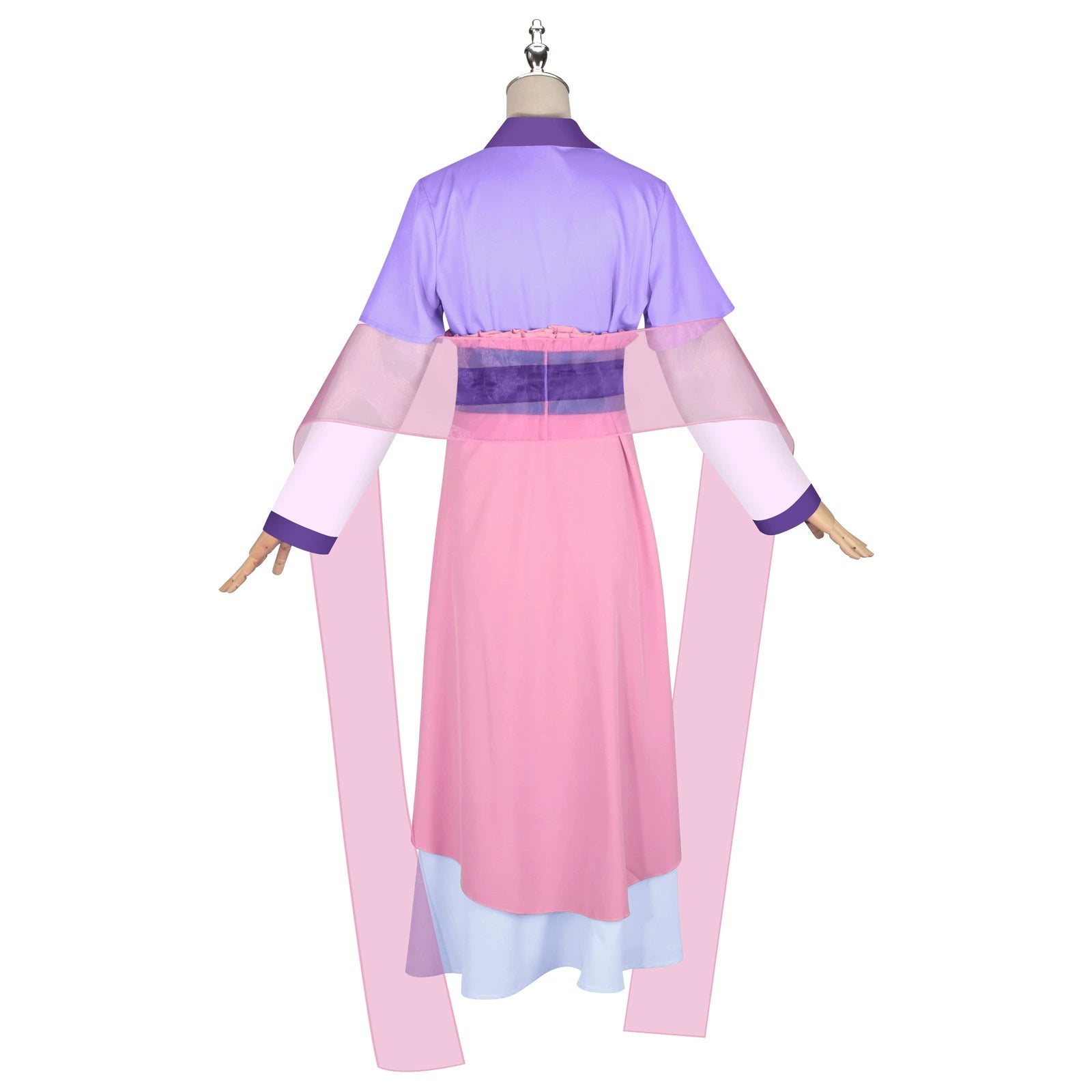 The Apothecary Diaries Hanfu-Kleid Cosplay Kostuem Damen Lila