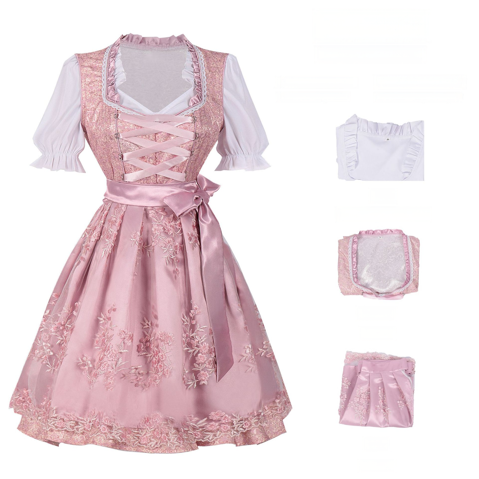Oktoberfest Dirndl Kollektion – bayerische Trachtenkleider in 4 Modellen, DAMEN