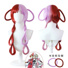 Uta Wig One Piece Perücke Set Cosplay Kostuem Damen