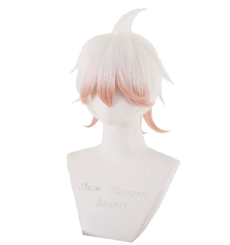 Nagito Komaeda Danganronpa Weisse Festgarderobe Cosplay Kostuem Damen