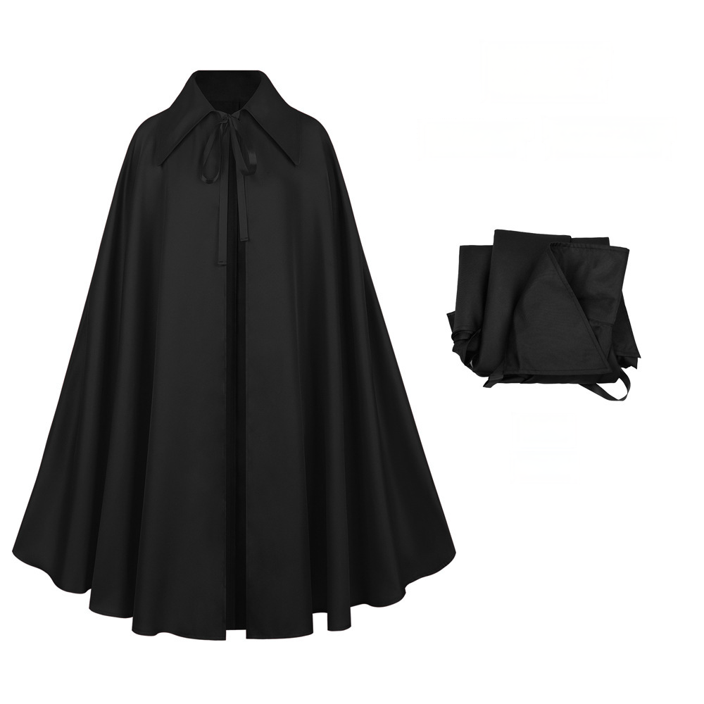 Kurz-Reversumhang – Steampunk Cape kurz für Karneval & Bühne