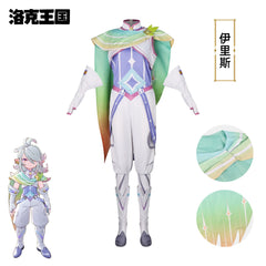 Iris Roco Kingdom Iris Unicorn Dress Cosplay Kostuem Damen