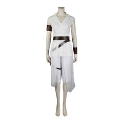 Rey Star Wars Wanderer-Outfit Cosplay Kostuem Damen Grau