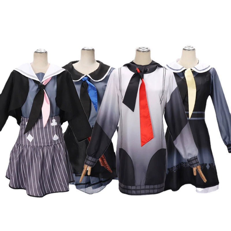 Hatsune Miku Project Sekai Bühnen-Set Cosplay Kostuem Damen Mehrfarbig
