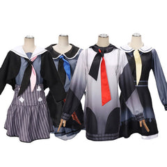 Hatsune Miku Project Sekai Bühnen-Set Cosplay Kostuem Damen Mehrfarbig