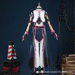Kiriko Overwatch Kampfanzug Cosplay Kostuem Damen