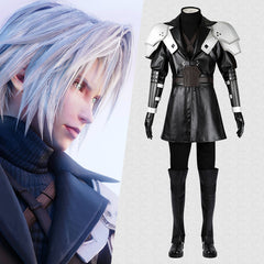 FF7 Final Fantasy VII Ever Crisis Junior Sephiroth Cosplay Kostüm Komplett-Set