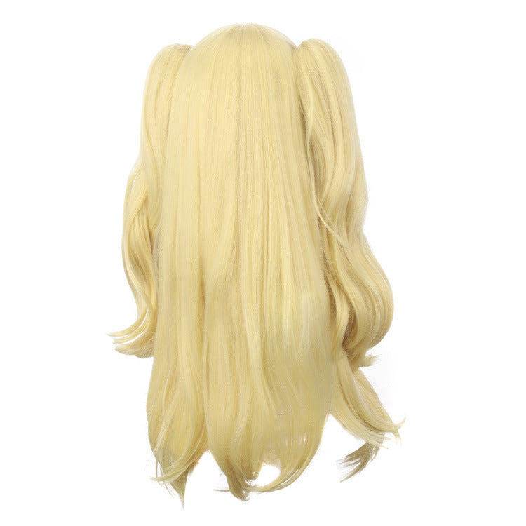 Genshin Impact Cosplay Fischl Perücke 80cm
