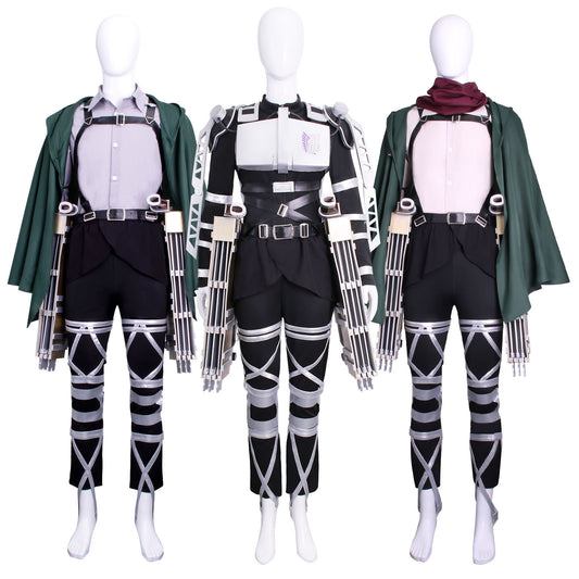 Attack on Titan Shingeki no Kyojin Mikasa Ackerman Kostüm Set