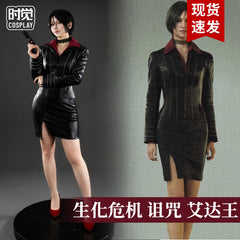 Survival Horror Lederjacke Cosplay Kostüm Set Damen