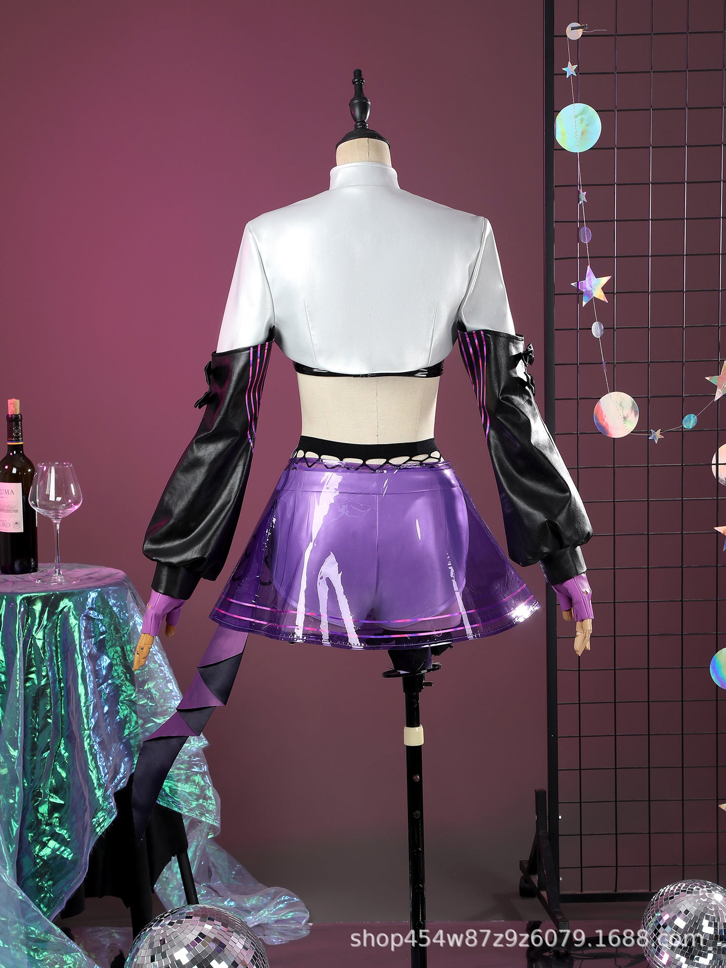 Concert Idol Kleid Cosplay Kostüm Set Damen