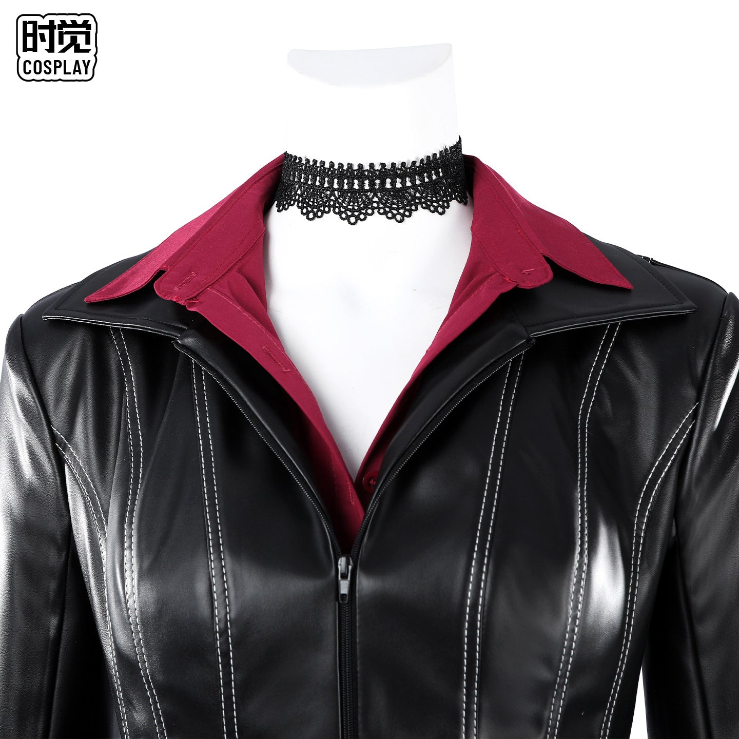 Survival Horror Lederjacke Cosplay Kostüm Set Damen