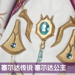 Zelda Twilight Princess Kleid Cosplay Kostuem Damen