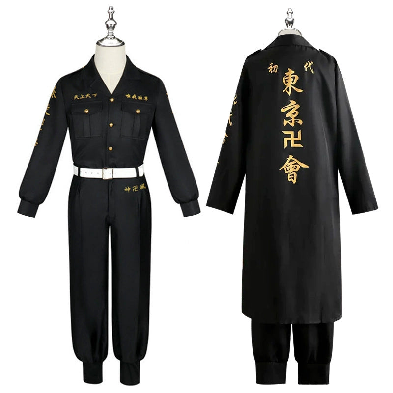 Mikey Tokyo Revengers Gang Uniform Cosplay Kostuem Damen