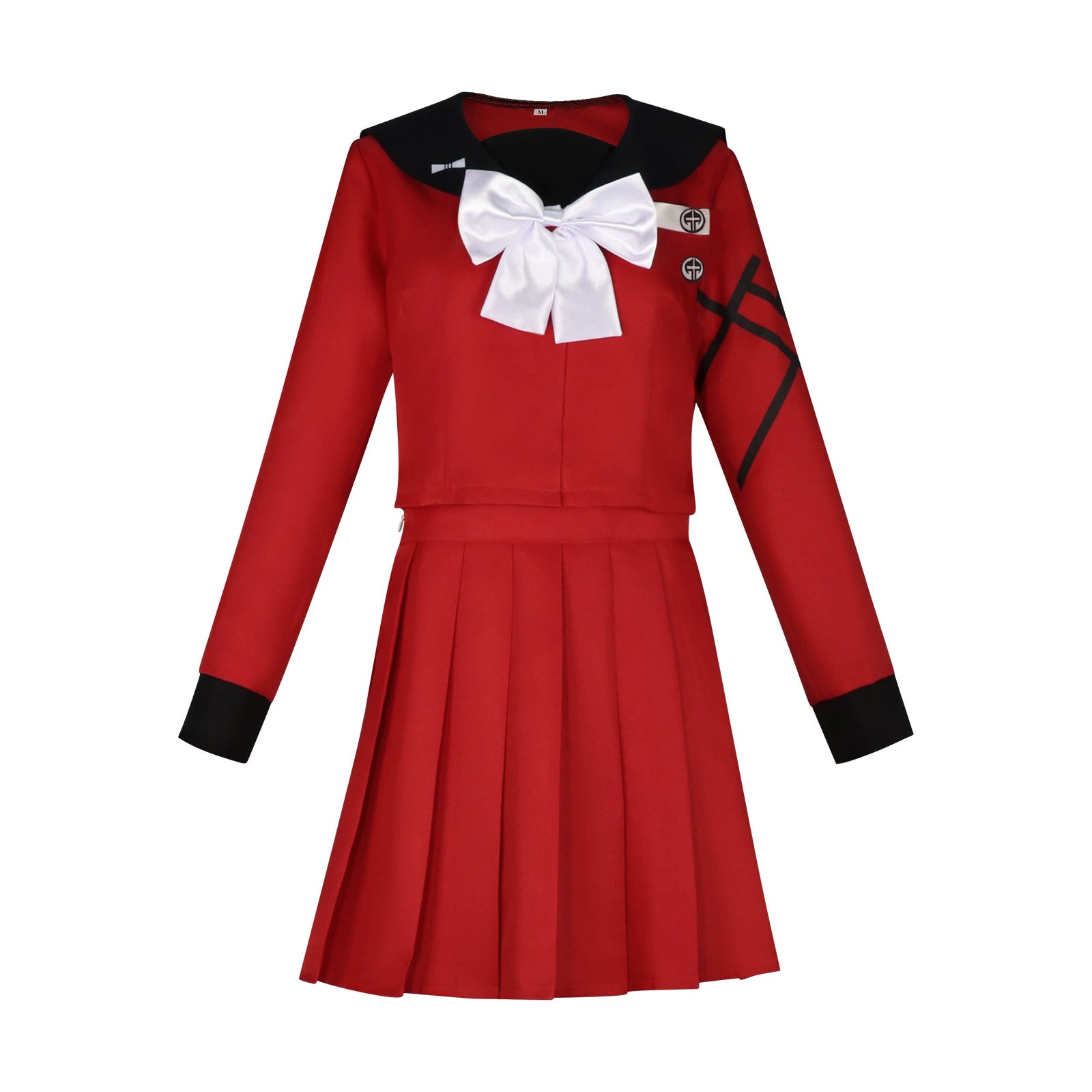 Tsukumo Centuria Rote JK-Uniform Cosplay Kostuem Damen