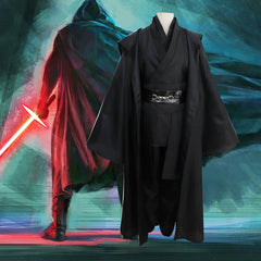 Anakin Skywalker Star Wars Jedi Padawan Set Cosplay Kostuem Damen