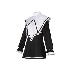 Akiyama Mizuki Project Sekai Nonnen-Kleid Cosplay Kostuem Damen Schwarz