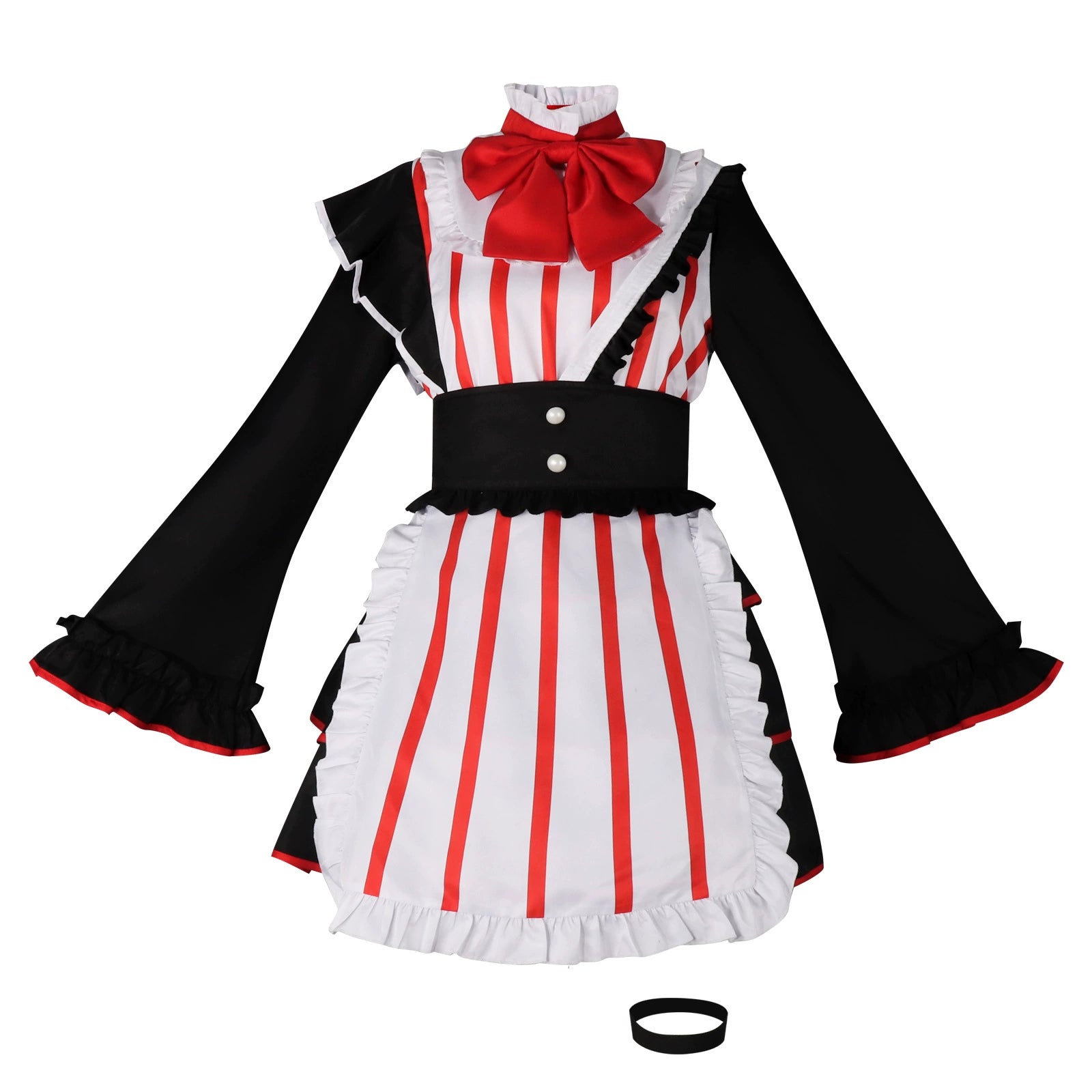 Kasane Teto New Vocaloid Virtual Diva Outfit Cosplay Kostuem Damen