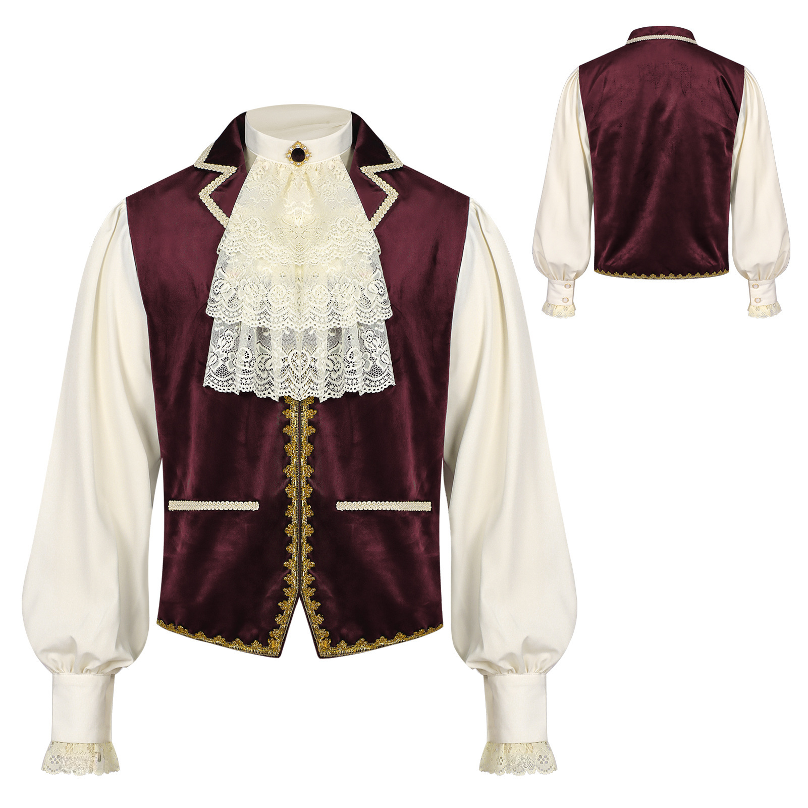 Prinz-Jackett 2 – Hofrock-Blazer in 3 Farben, HERREN