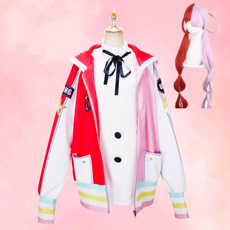 Uta Crown One Piece Bühnenoutfit Cosplay Kostuem Damen