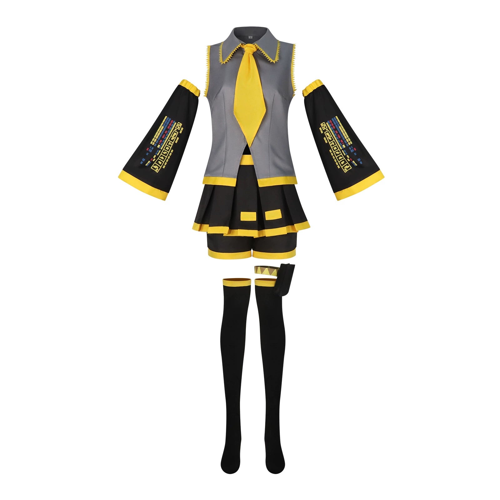 Neiro Ahokusa Vocaloid Offizielle Uniform Cosplay Kostuem Damen