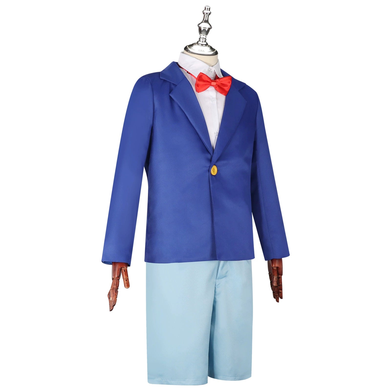 Kaito Kid Deluxe Detective Conan Mantel Set Cosplay Kostuem Damen