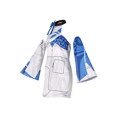 Yinlin Wuthering Waves Weißes Kleid Cosplay Kostuem Damen Weiß