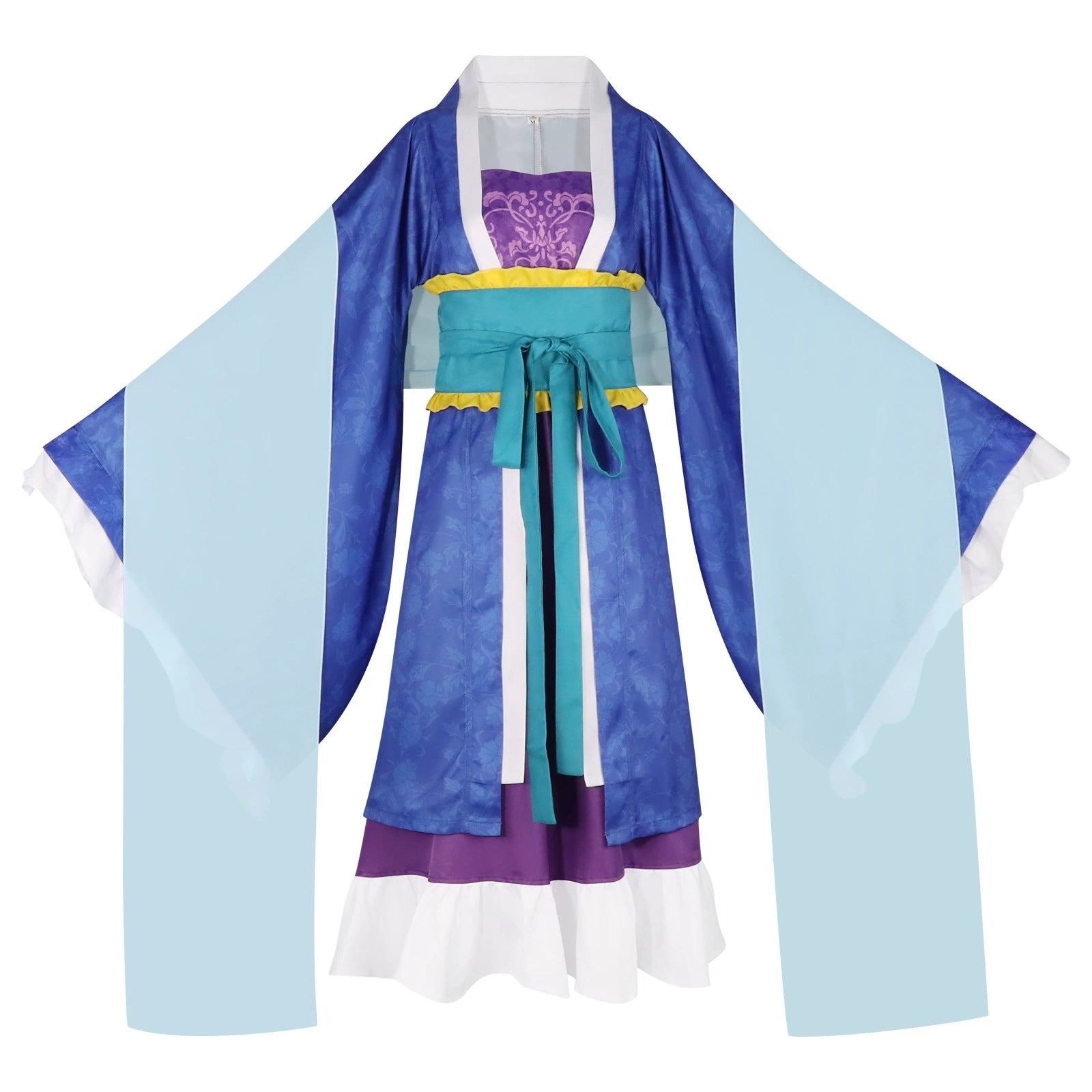 Lady Rifa The Apothecary Diaries Palast-Hanfu Cosplay Kostuem Damen Blau Violett