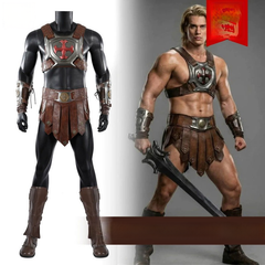 He-Man Masters of the Universe Ruestung Cosplay Kostuem Damen Silber