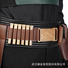 Boba Fett Star Wars Ruestung Cosplay Kostuem Damen Gruen Schwarz