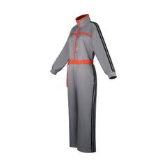 Kasane Teto Vocaloid Alltags-Outfit Cosplay Kostuem Damen Rot Schwarz