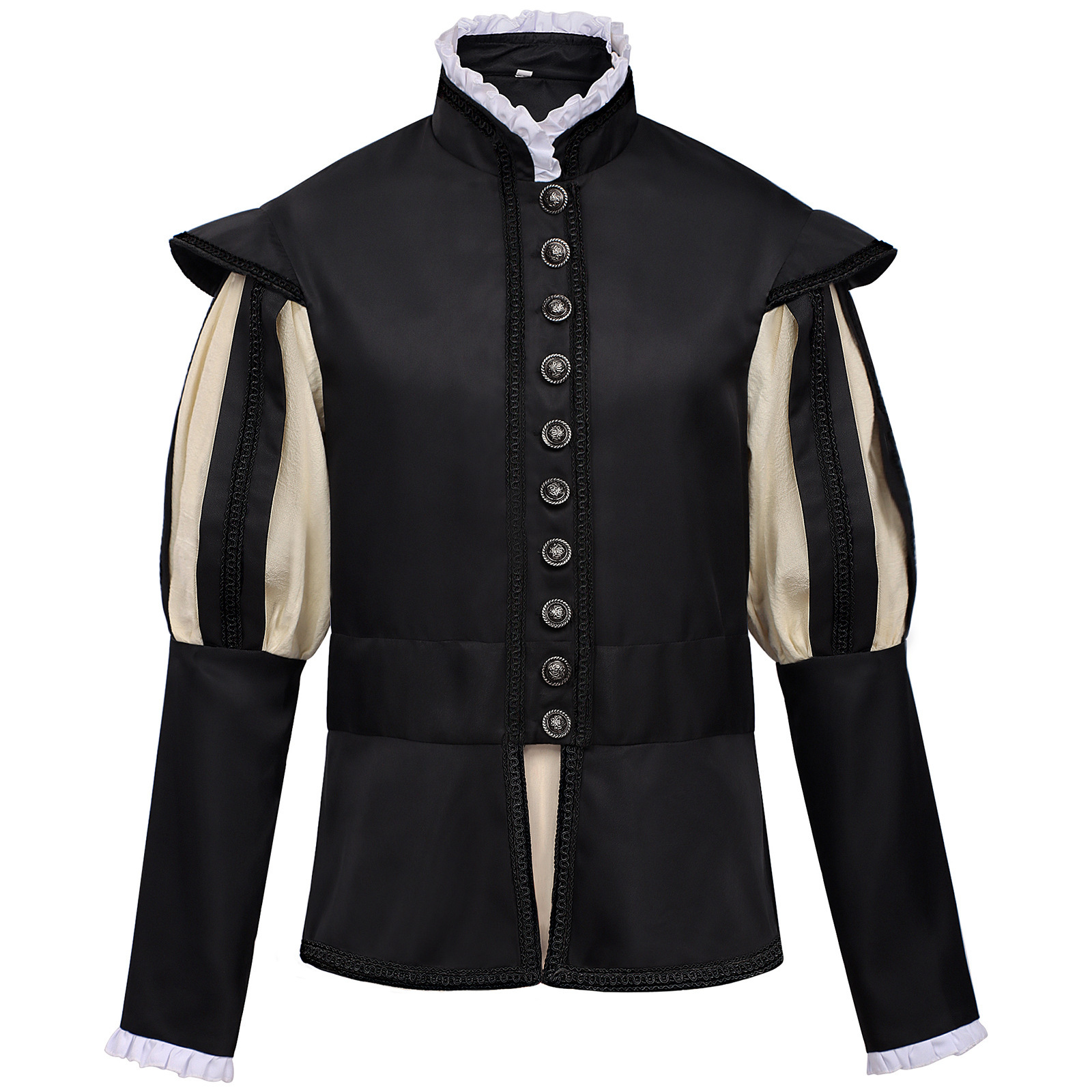 Tudor-Set 5 – Wams, Umhang, Hose & Hut Komplettset, HERREN