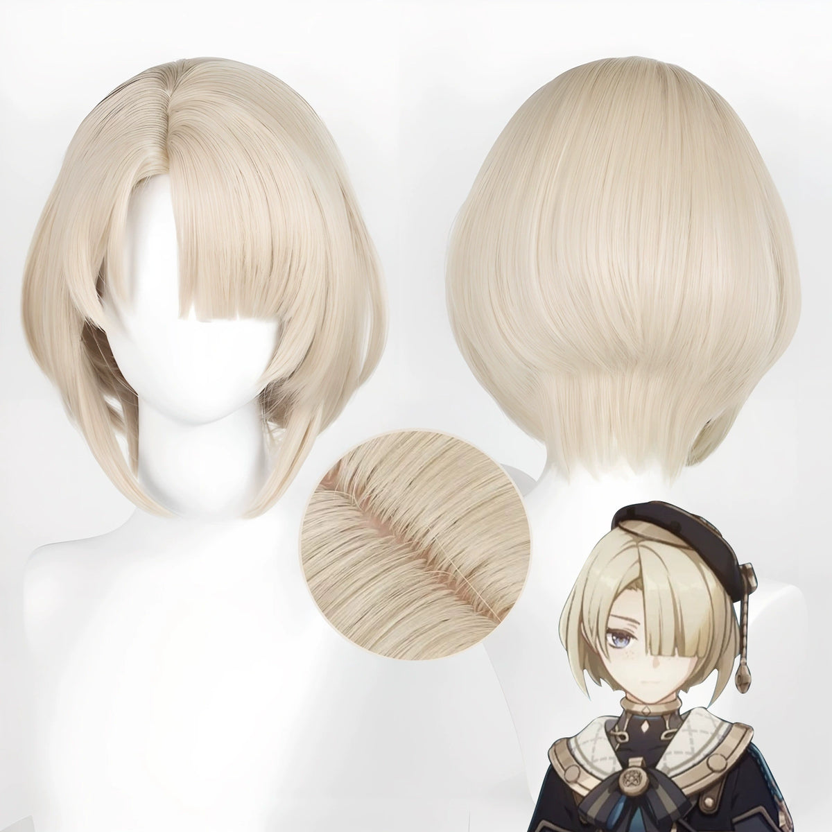 Freminet Cosplay Peruecke Damen