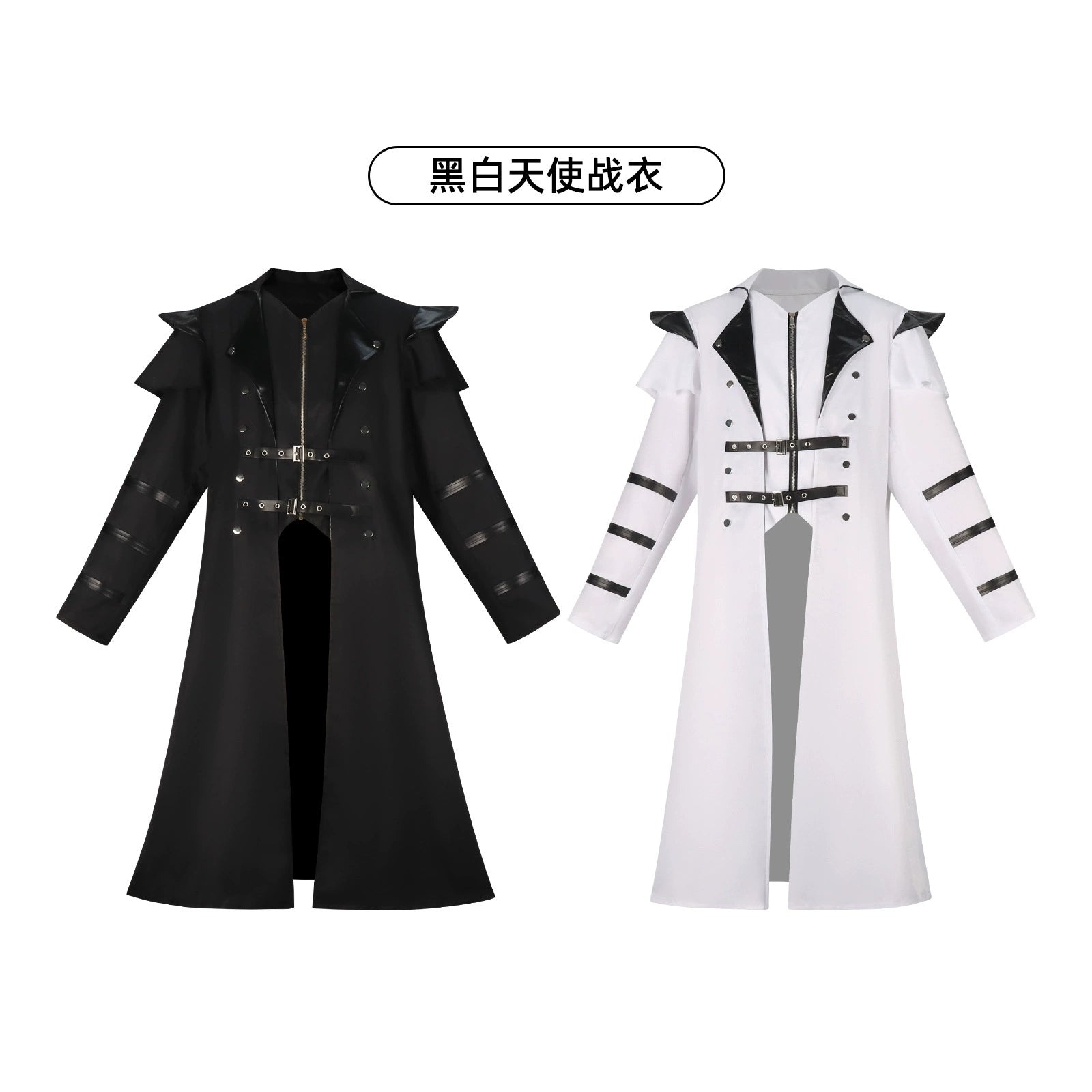 Vampire Coat Delta Force Gothic-Langmantel Cosplay Kostuem Damen