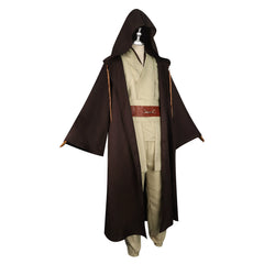 Obi-Wan Kenobi Star Wars Jedi-Meister Robe Cosplay Kostuem Damen