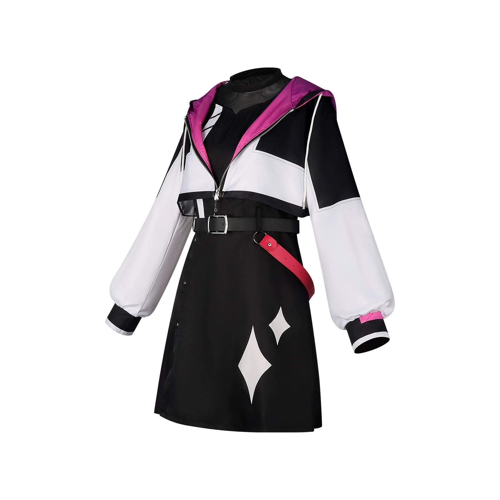 Otori Emu Project Sekai Bühnen-Outfit Cosplay Kostuem Damen Rosa Gelb