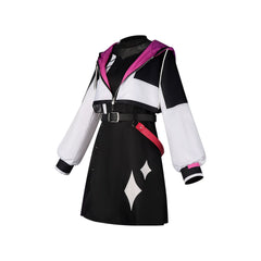 Otori Emu Project Sekai Bühnen-Outfit Cosplay Kostuem Damen Rosa Gelb