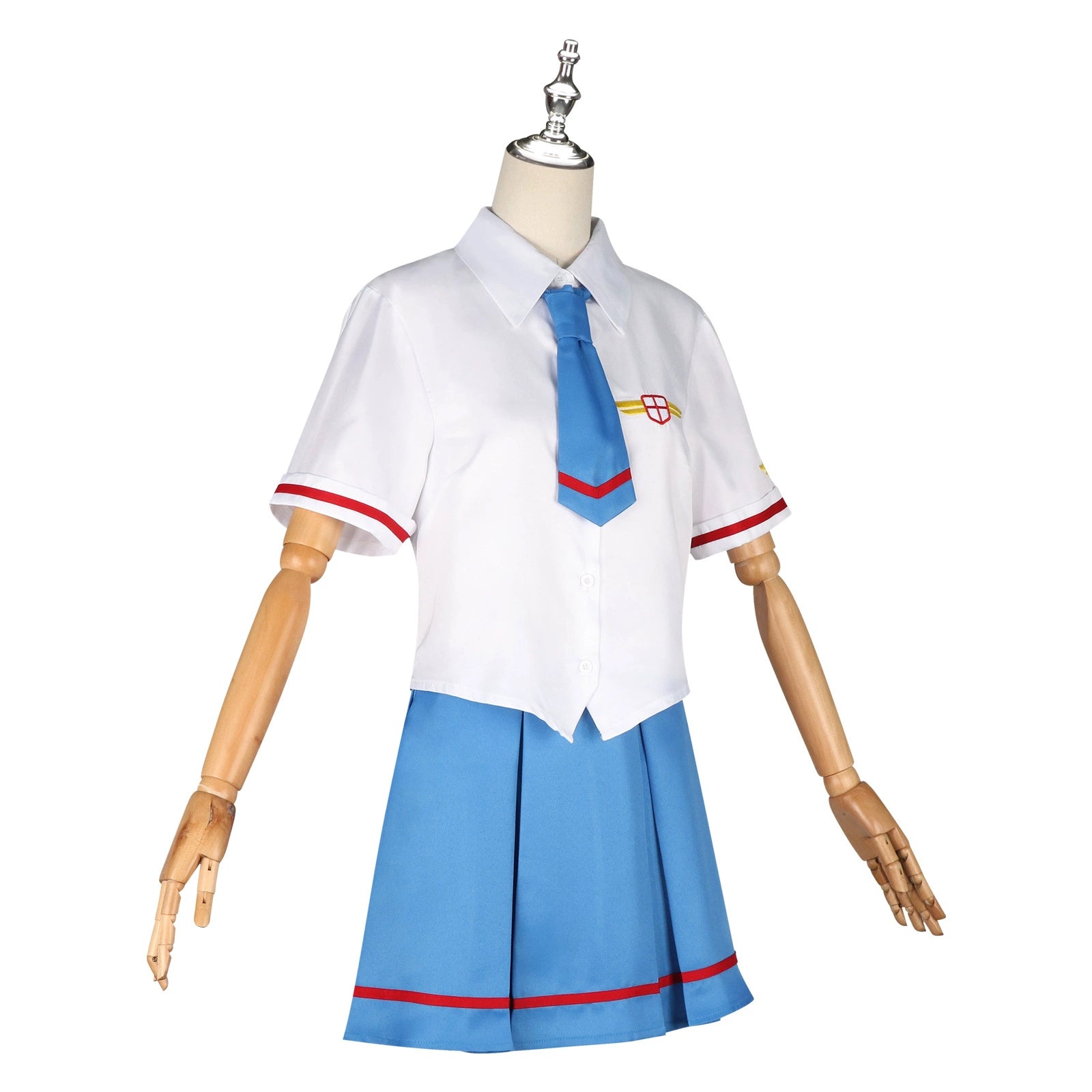 Sakura Clear Card CardCaptor Sakura Sommer-Schuluniform Cosplay Kostuem Damen