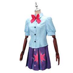 Twilight Sparkle My Little Pony Prinzessin Kleid Cosplay Kostuem Damen