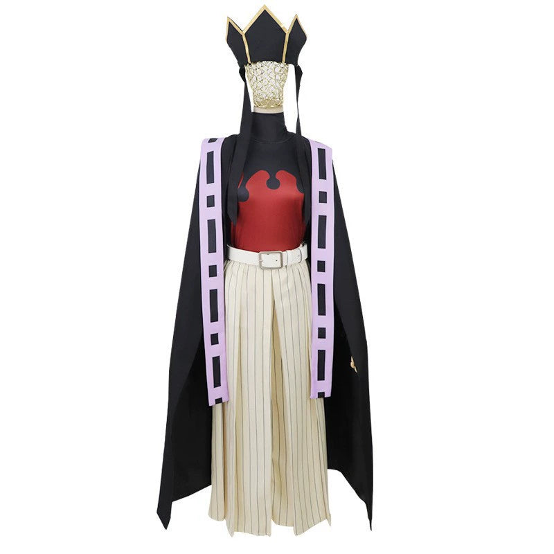 Tanjiro Kamado Demon Slayer Charakter-Set Cosplay Kostuem Damen Mehrfarbig