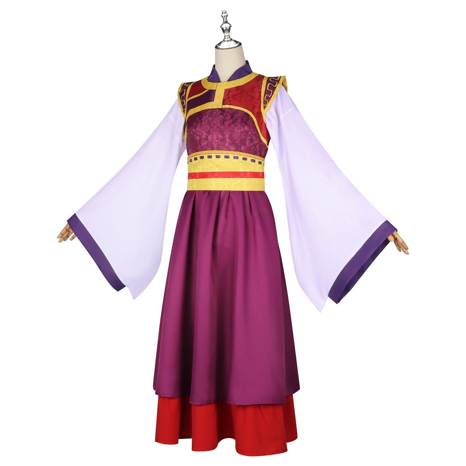 Lady Rouran The Apothecary Diaries Palast-Gewand Cosplay Kostuem Damen Lila
