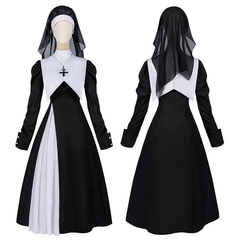 Nonnen & Schwester-Kollektion – Habit und Krankenschwester-Kleid für Theater, DAMEN