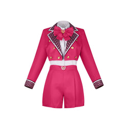 Red Queen Descendants Rot-Blaues Kleid Set Cosplay Kostuem Damen