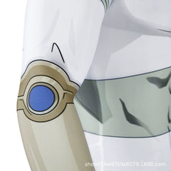 Conquest Invincible Kampf-Set Cosplay Kostuem Damen Weiß