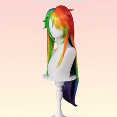 Rainbowdash Cosplay Peruecke Damen